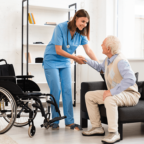 What benefits from elder care services?
